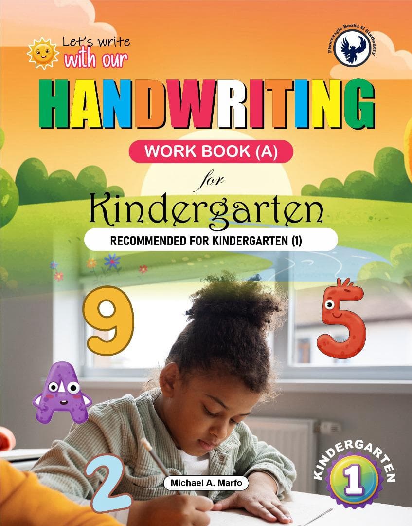 Handwriting Workbook (A) for Kindergarten — Phoeneagle Books